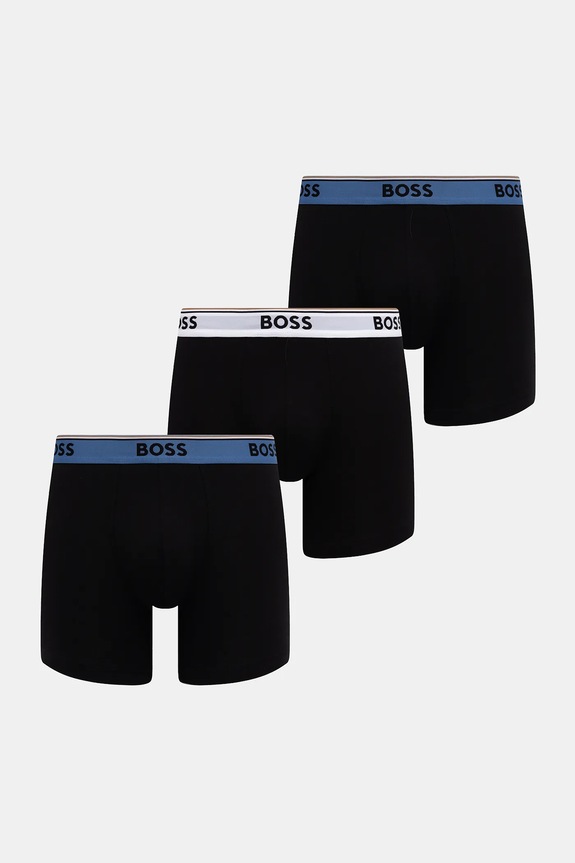 BOSS BoxerBr 3P Power 3 броя трикотаж черен 50554694