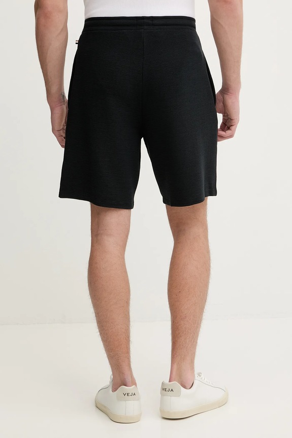 Oblečenie BOSS šortky lounge pánske Rib Shorts 50527391 čierna