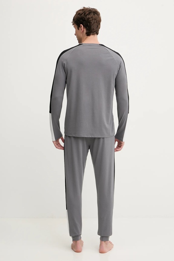 BOSS pigiama Balance Long Set 50554773 grigio SS26