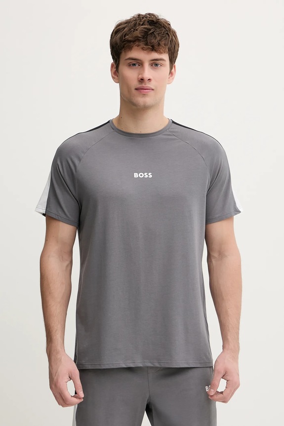 Abbigliamento BOSS pigiama Balance Short Set 50557587 grigio