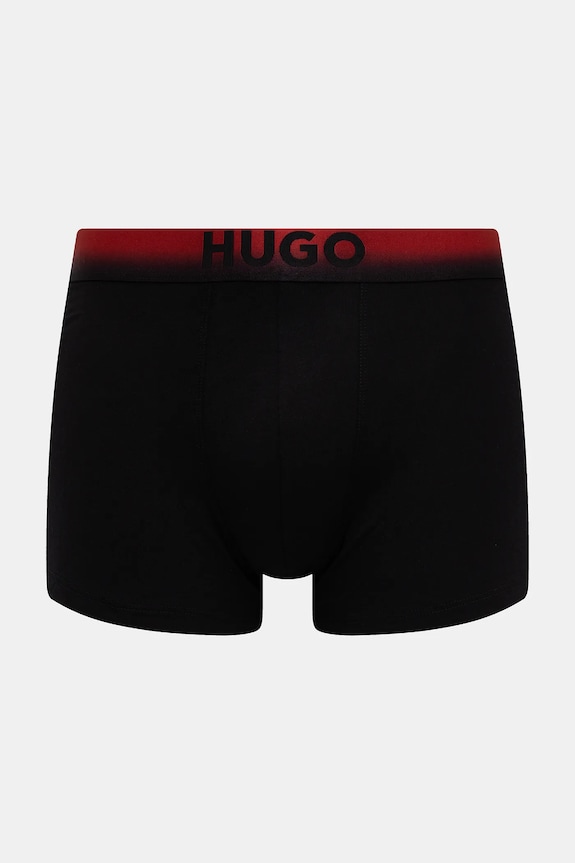 Boxerky HUGO TRUNK TRIPLET SPRAY 3-pack 50556563 černá SS26