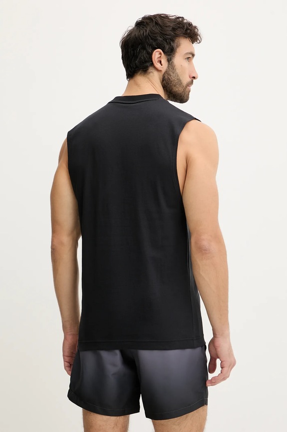 HUGO plážový top pánsky RAY BEACH_TANK_LOOSE 50555581 čierna SS26