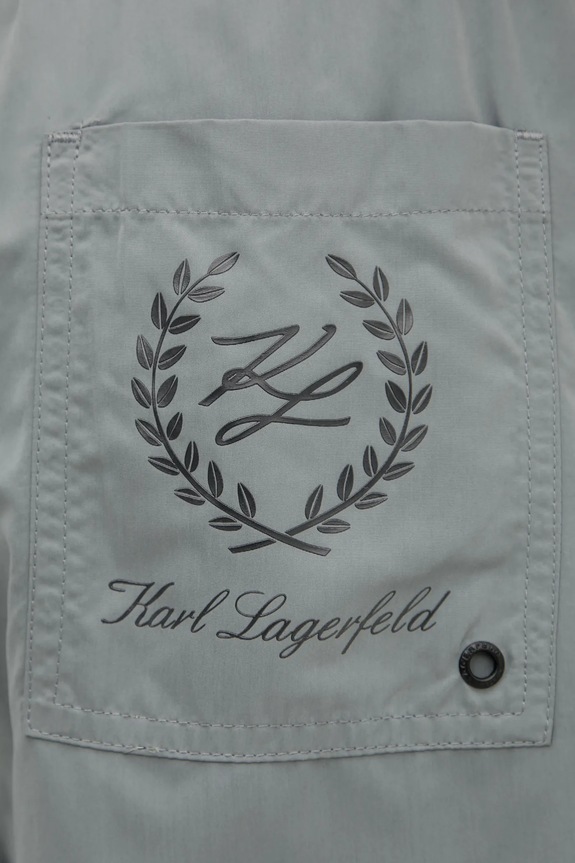 Karl Lagerfeld pantaloncini da bagno HOTEL KARL verde B1M46009