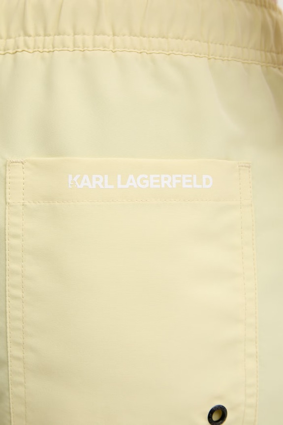 Karl Lagerfeld plavecké šortky pánske KAMEO B1M46011 žltá