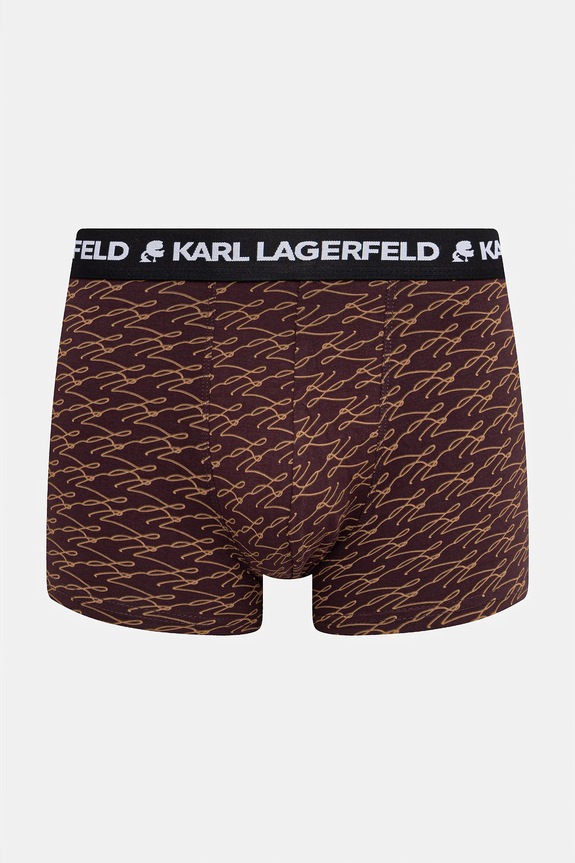Karl Lagerfeld bokserki AUTOGRAPH 3-pack B1M47011 brązowy SS26