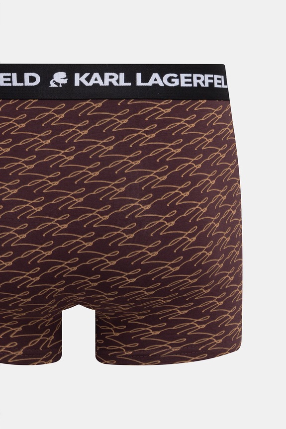 Karl Lagerfeld bokserki AUTOGRAPH 3-pack B1M47011 brązowy