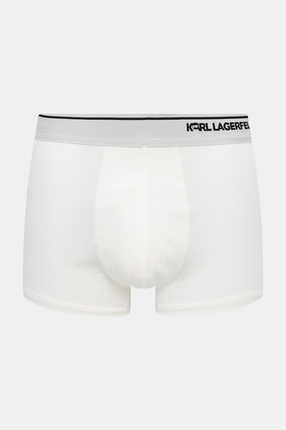 Karl Lagerfeld bokserki męskie bawełniane z elastanem IKON 3-pack B1M47022 niebieski SS26
