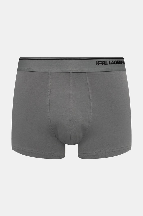 Karl Lagerfeld bokserki męskie bawełniane z elastanem IKON 3-pack niebieski B1M47022