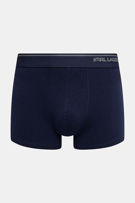 Karl Lagerfeld μποξεράκι Ανδρικό βαμβακερό με ελαστάν IKON 3-pack B1M47022 σκούρο μπλε SS26