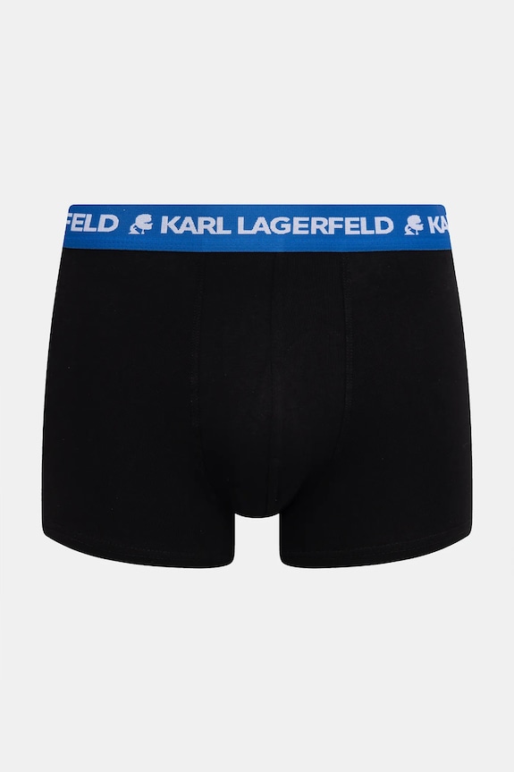 Boxerky Karl Lagerfeld LOGO TRUNK 5-pak čierna B1M47030