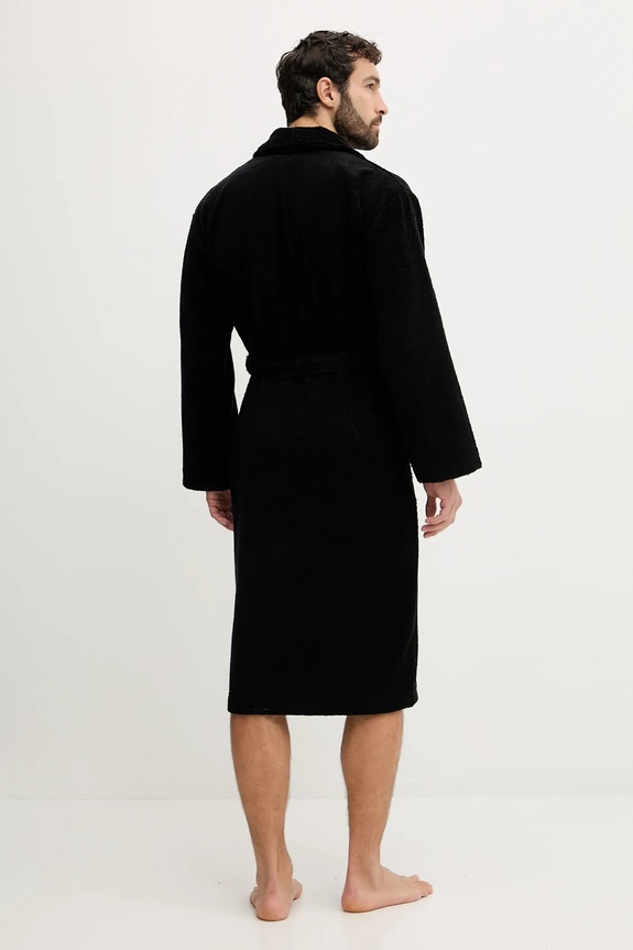 Karl Lagerfeld halat HOTEL KARL B1M45016 negru SS26