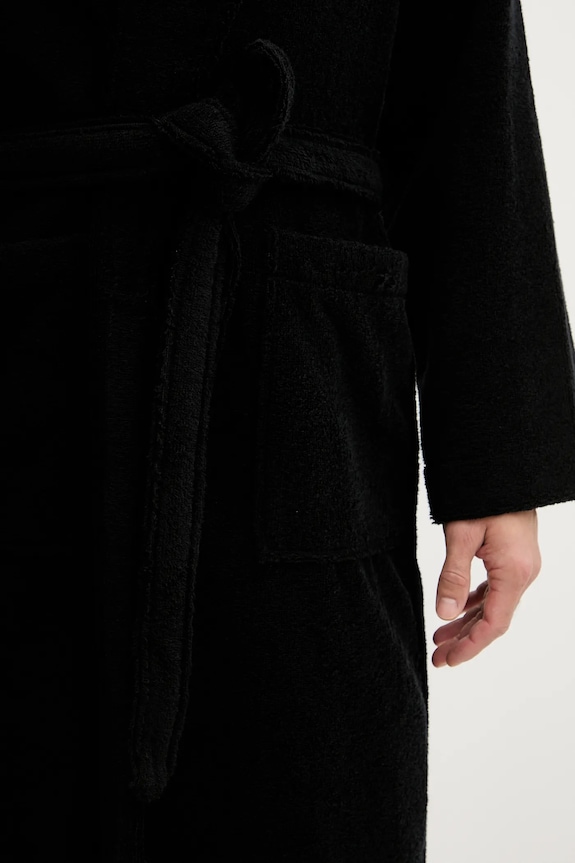 Karl Lagerfeld halat HOTEL KARL negru B1M45016