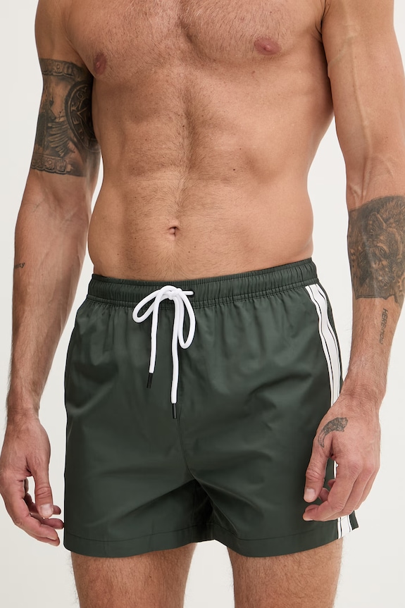 Karl Lagerfeld pantaloni scurți de baie pentru bărbați A3M46002 verde SS26