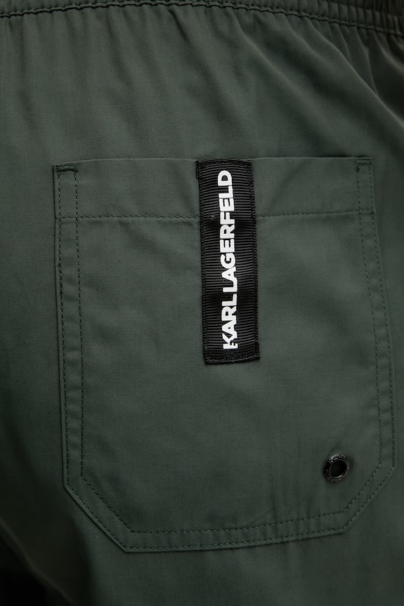 Karl Lagerfeld pantaloni scurți de baie pentru bărbați A3M46002 verde