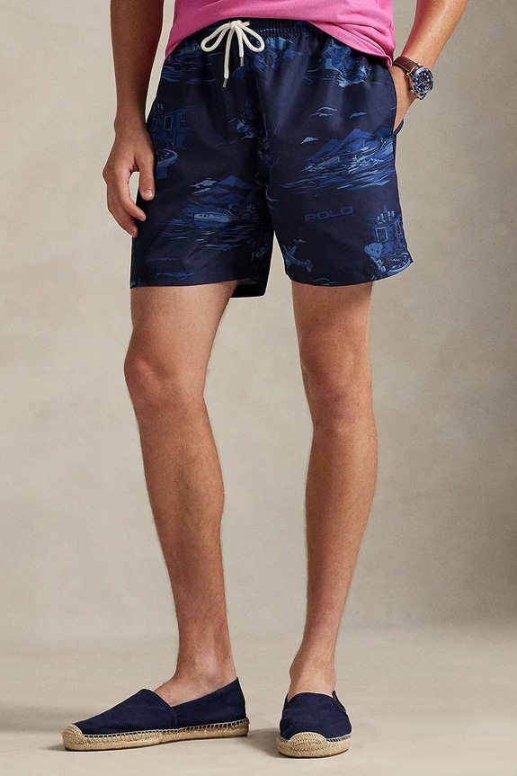 Kopalne kratke hlače Polo Ralph Lauren modra 710P04438