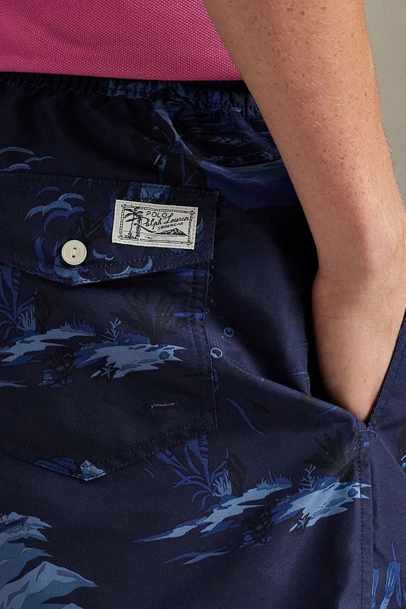 Kopalne kratke hlače Polo Ralph Lauren modra 710P04438