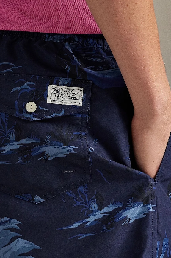 Kopalne kratke hlače Polo Ralph Lauren modra 710P04438