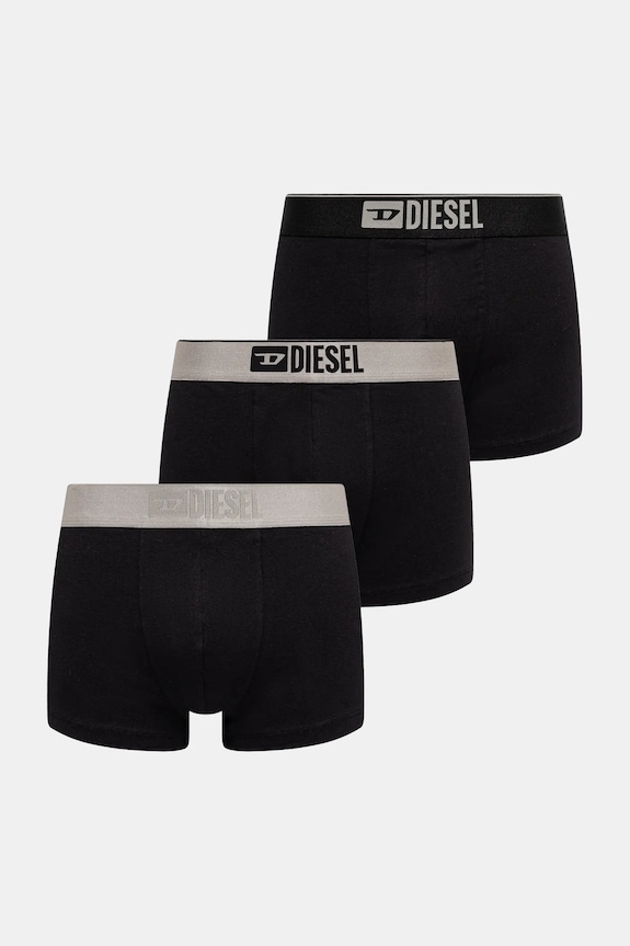 Diesel bokserki DAMIEN-GFT 3-pack dzianina czarny A17805.0LJCE