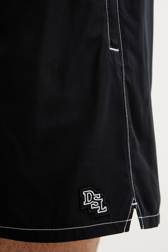 Diesel pantaloni scurți de baie pentru bărbați SOCCER-41-D-POP-B negru A19852.0GSBA
