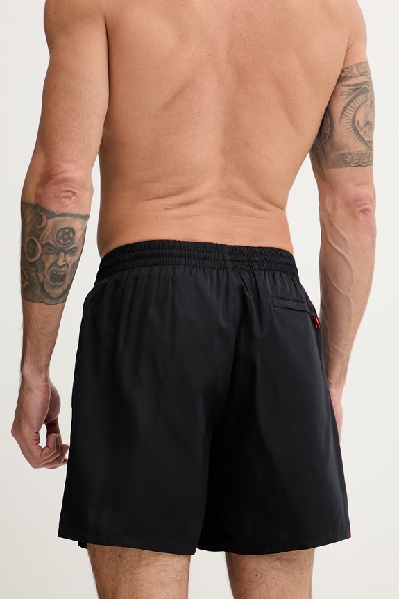 Îmbrăcăminte Diesel pantaloni scurți de baie pentru bărbați SPORT-41-D-CORE A20519.0PLCA negru