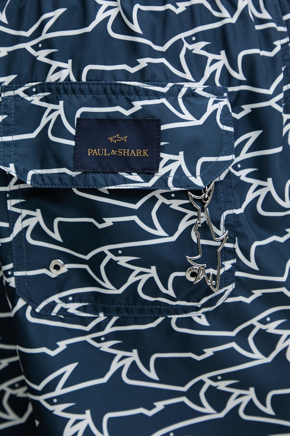 Plavkové šortky Paul&Shark námořnická modř 26415037