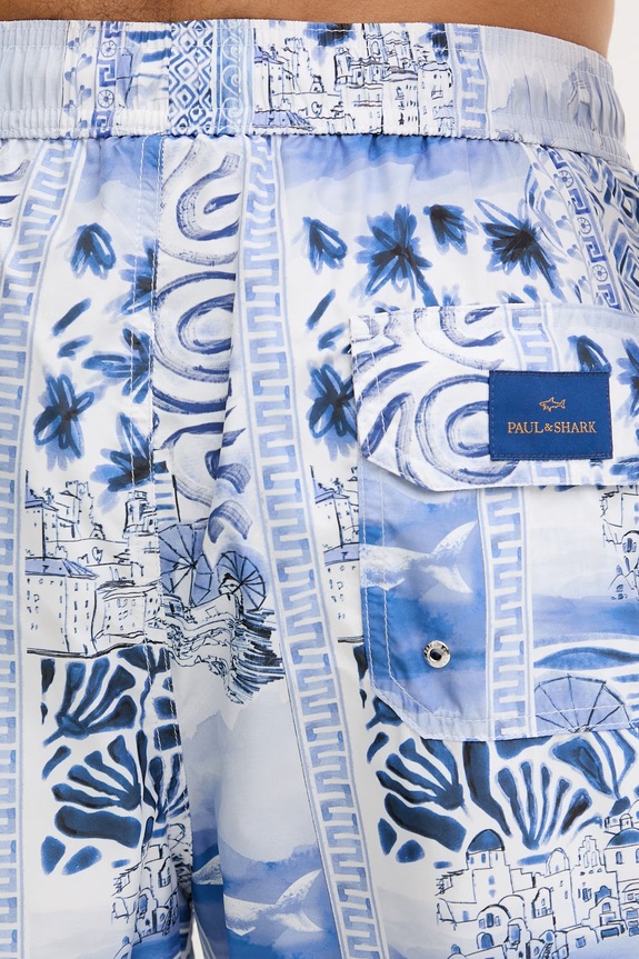 Paul&Shark kratke kupaće hlače muške plava 26415081