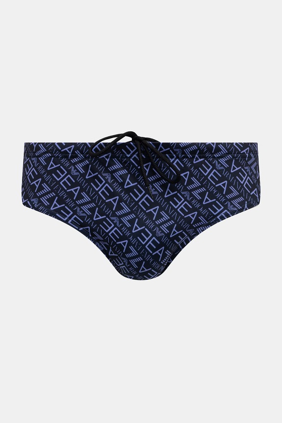 EA7 Emporio Armani plavky pánske čierna AF21249.7M000501