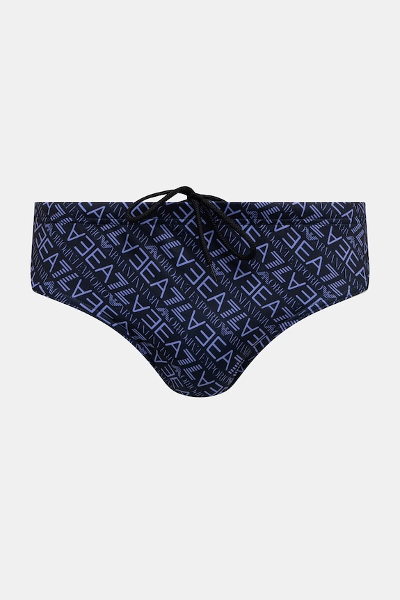 EA7 Emporio Armani plavky pánske čierna AF21249.7M000501