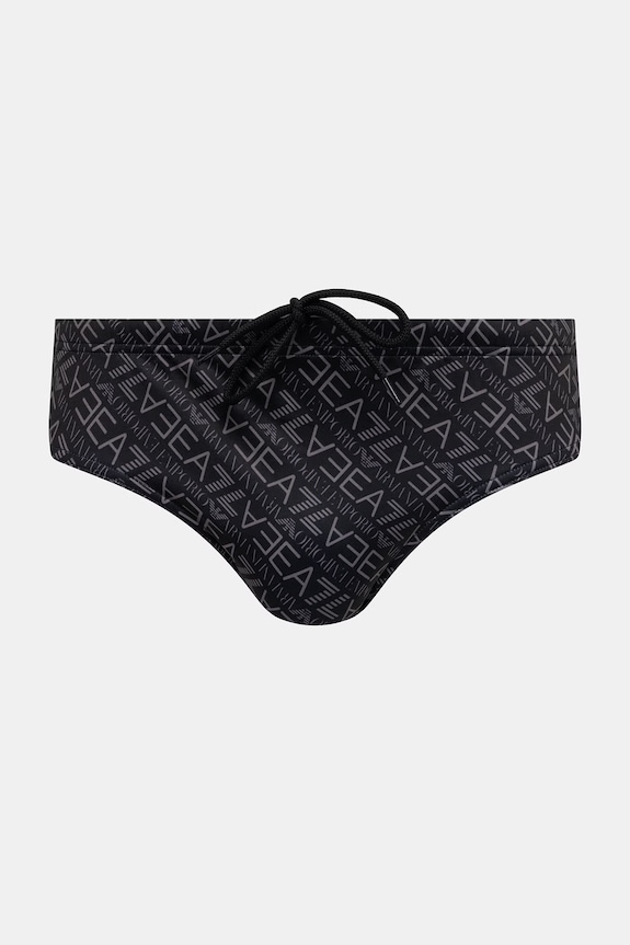 EA7 Emporio Armani plavky pánske čierna AF21249.7M000501