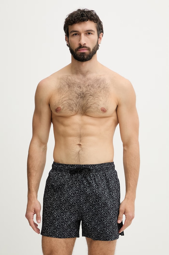 EA7 Emporio Armani kopalne kratke hlače moške črna AF21249.7M001677