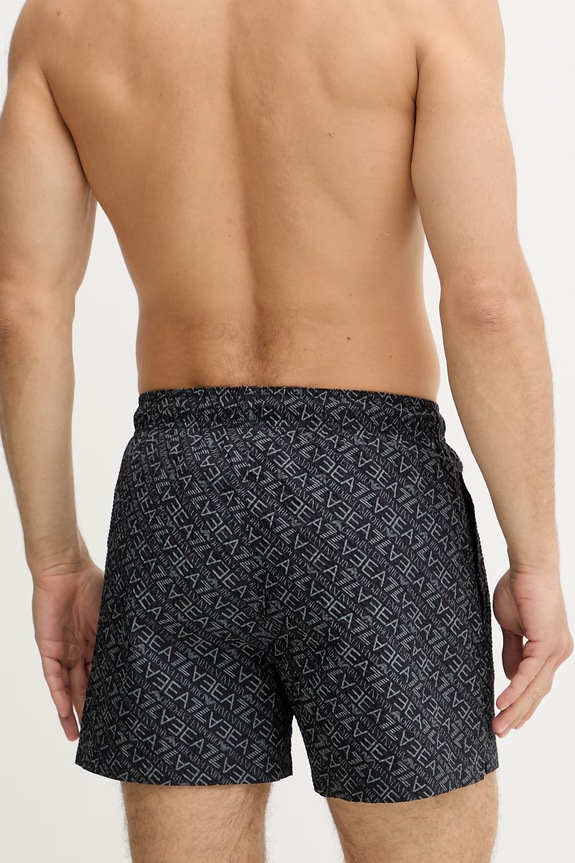 Oblačila EA7 Emporio Armani kopalne kratke hlače moške AF21249.7M001677 črna