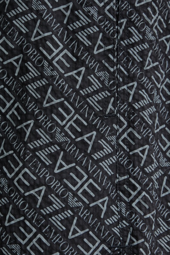 EA7 Emporio Armani szorty kąpielowe męskie czarny AF21249.7M001677