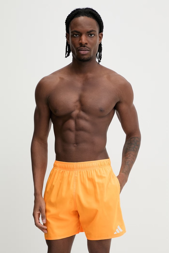 adidas pantaloni scurți de baie uni portocaliu KA4922