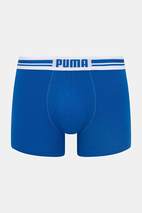 Puma bokserki Everyday Logo 2-pack 938476 niebieski SS26