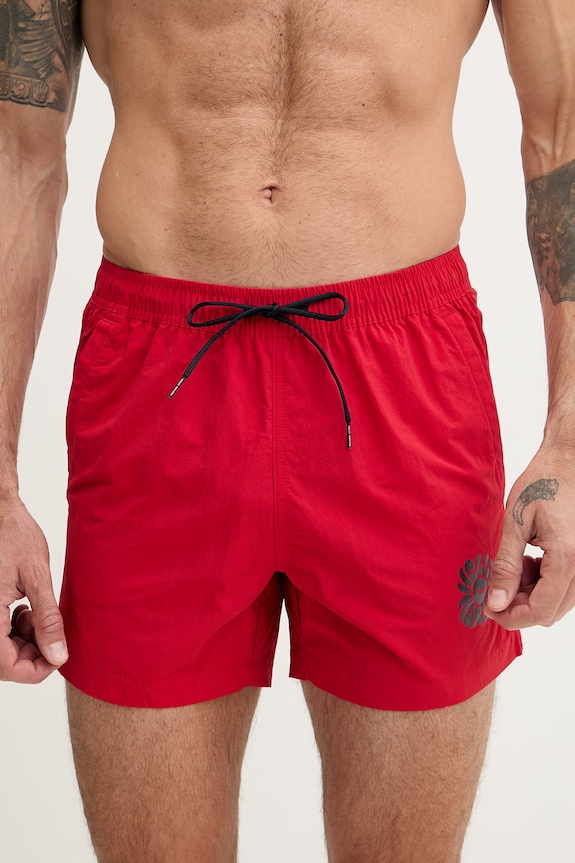 Helly Hansen plavecké šortky pánske CASCAIS 54587 červená SS26