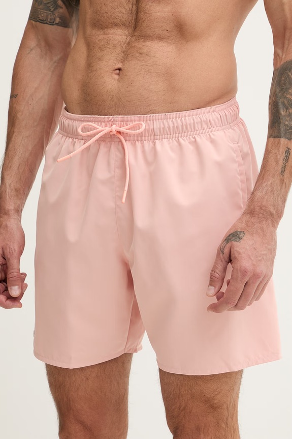 Lacoste pantaloni scurți de baie bărbați MH9088 roz SS26