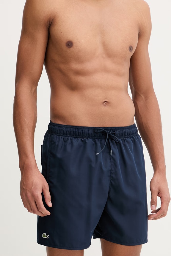 Lacoste купальные шорты мужские MH9088 тёмно-синий SS26