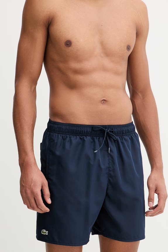 Lacoste купальные шорты мужские MH9088 тёмно-синий SS26