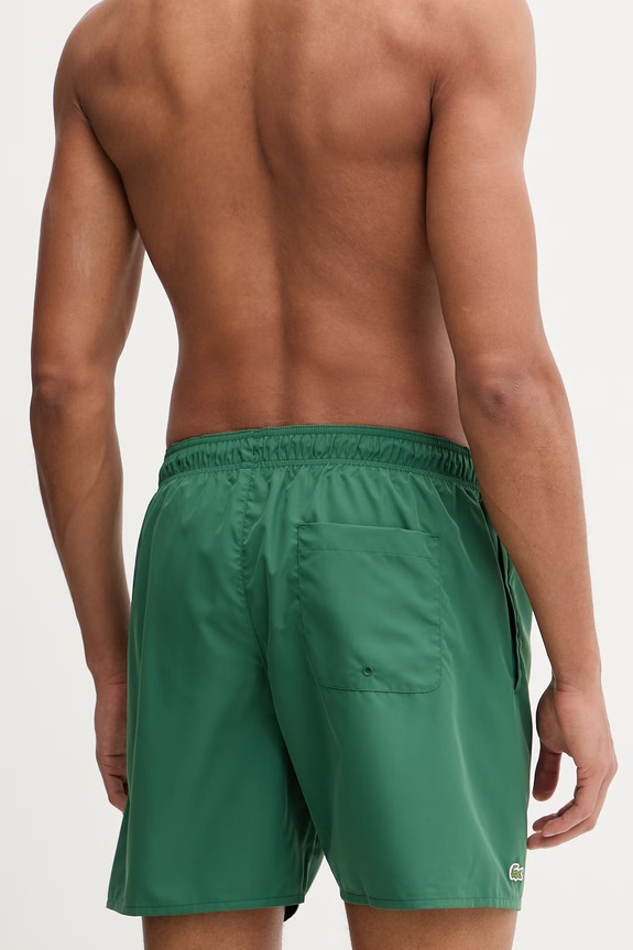 Îmbrăcăminte Lacoste pantaloni scurți de baie bărbați MH9088 verde