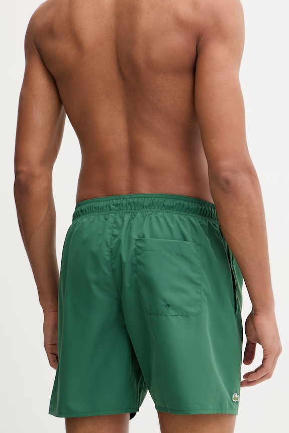 Îmbrăcăminte Lacoste pantaloni scurți de baie bărbați MH9088 verde