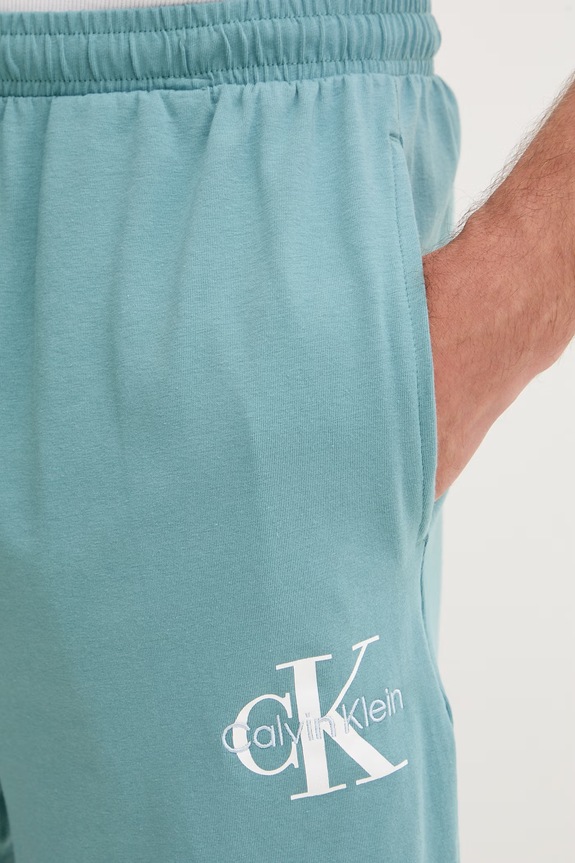 Calvin Klein Underwear pizsama rövidnadrág férfi türkiz LV00NM2973