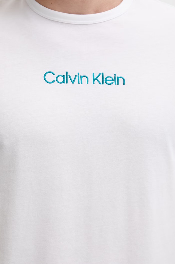 Calvin Klein Underwear dvodijelna pidžama za muškarce od pamuka LV00NM2900 tirkizna