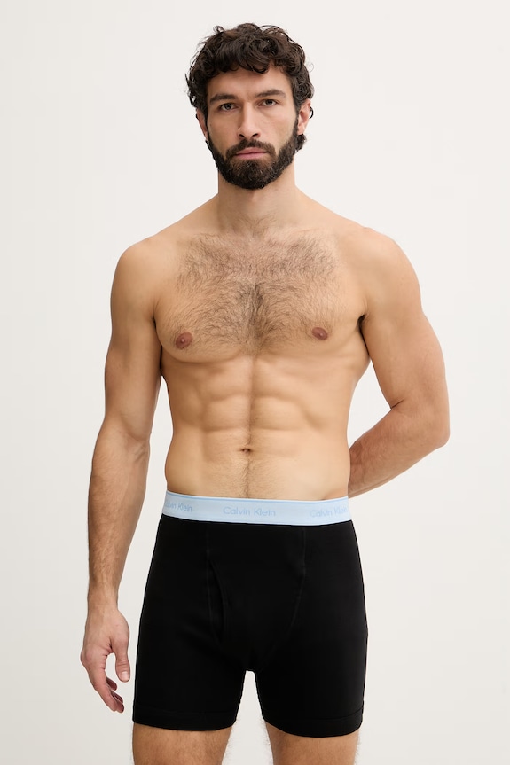 Calvin Klein Underwear boxerky pánske bavlnené 5-pak čierna LV00NB1429