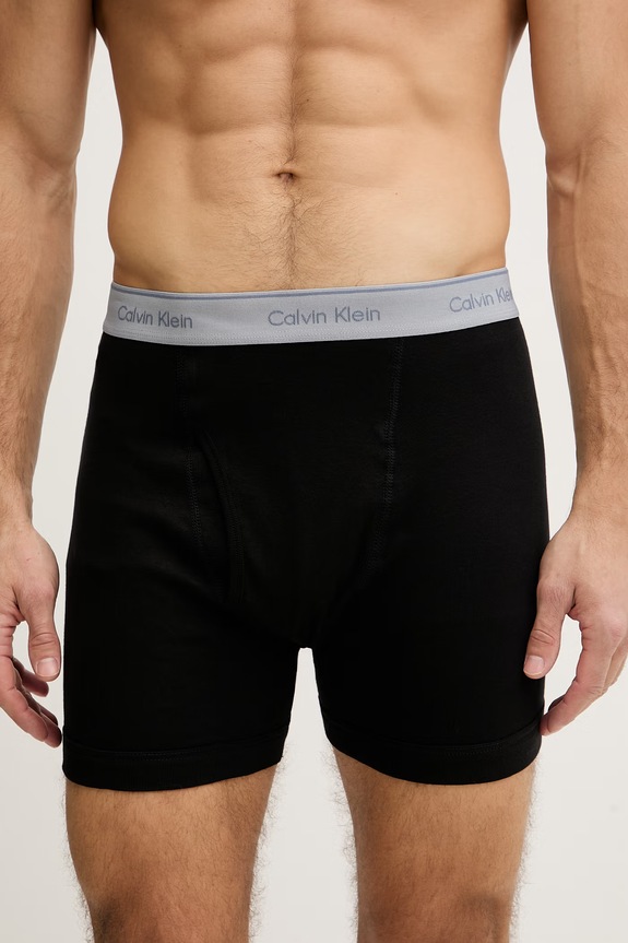 Calvin Klein Underwear boxerky pánske bavlnené 5-pak čierna LV00NB1429