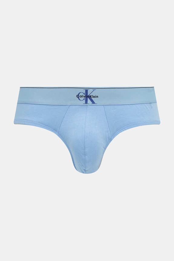Calvin Klein Underwear slipy pánske 3-pack LV00NB4471 modrá SS26