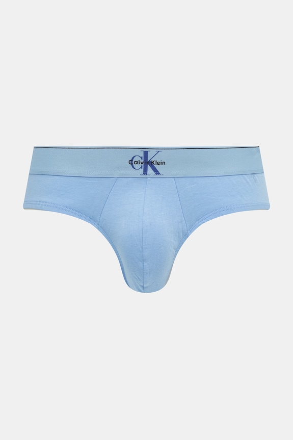 Calvin Klein Underwear slipy pánske 3-pack LV00NB4471 modrá SS26