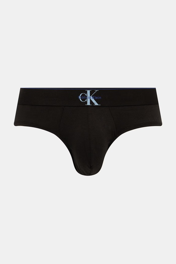 Oblečenie Calvin Klein Underwear slipy pánske 3-pack LV00NB4471 modrá