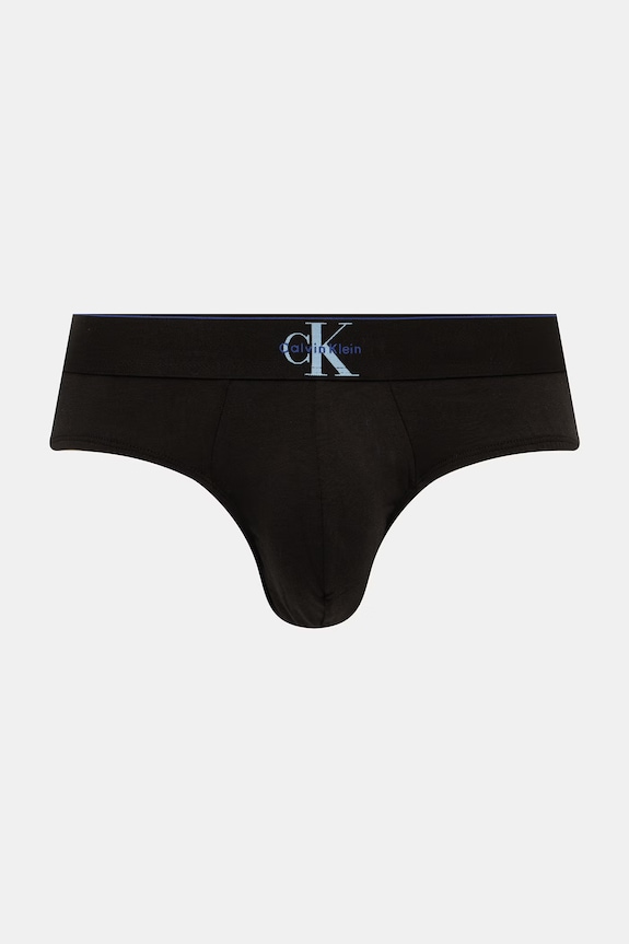 Oblečenie Calvin Klein Underwear slipy pánske 3-pack LV00NB4471 modrá