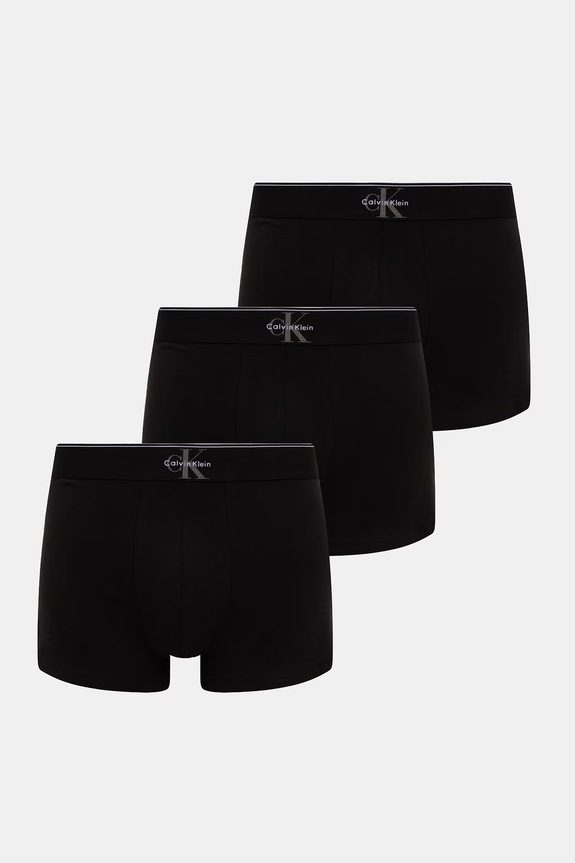 Calvin Klein Underwear pánske boxerky 3-pak čierna LV00NB4472