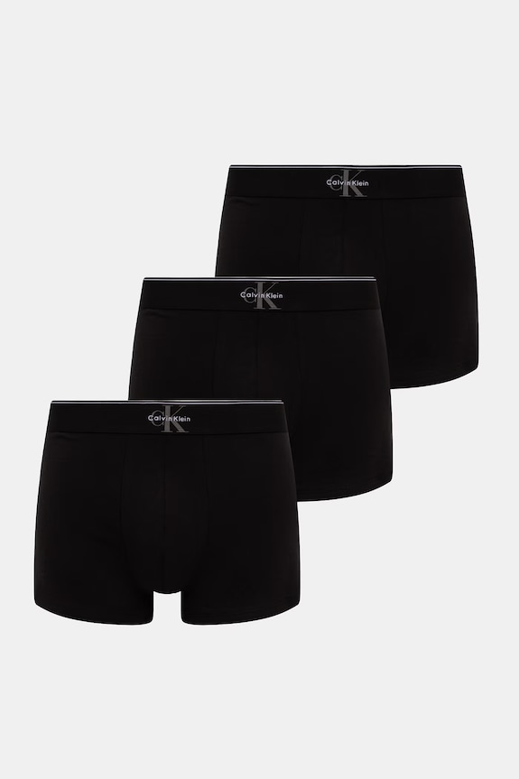 Calvin Klein Underwear pánske boxerky 3-pak čierna LV00NB4472